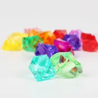 Acrylic crystal gemstones for the decoration of aquariums and vases