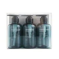 Set of cosmetic bottles 3 pcs