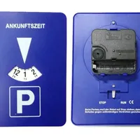 Automatic car parking clock - automatic rewind