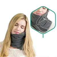 Travel neck pillow for children and adults
