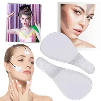 Invisible stickers for face lifting