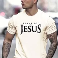 Ďakujem, Ježiši, tlač trička.