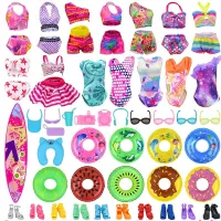 40 pieces of beach accessories for Barbie doll