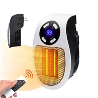 Electric domestic heater 500W - portable, plug-in, with remote control