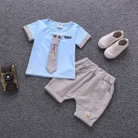 Boys cool summer set - T-shirt and shorts