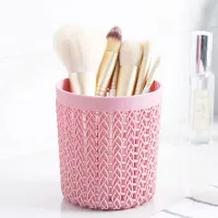 Plastic organiser for pencils, cosmetics or brushes