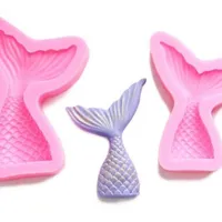 Silicone form - fish tail