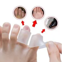 Practical silicone toe covers against blisters from boots and other shoes - 6 pieces Zlatko