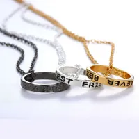 Chain with pendant - Best friends forever