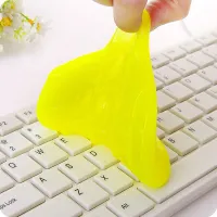 Gel de silicon pentru curățarea tastaturii