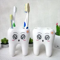 Cup for toothbrush and toothpaste