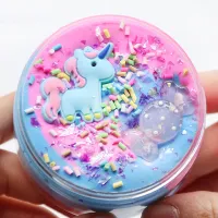 Unicorn modelling slime for hand processing