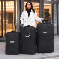 Practical travel suitcase with wheels, foldable and expandable, ideal for all types of travel