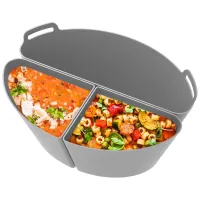 Repeatedly usable pot divider for slow cooking