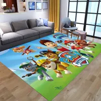 Dětský flanelový kobereček na podlahu s motivem Tlapková patrola