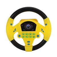 Child's toy with steering wheel