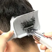 Peigne de coiffure universel pour transitions douces et stylisation des cheveux, idéal pour les barbiers et un usage domestique