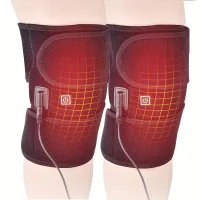 Electric heating jacket for knee with hot compressor, moxing, self-heating function, warm and protective - for seniors