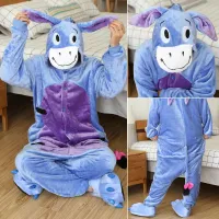 Fun jumpsuit with a donkey