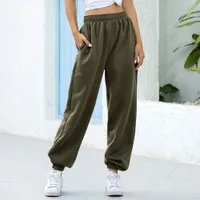 Women's modern high waisted jogger pants Linda