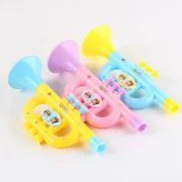 Mini trompetă din plastic pentru copii (Culoare aleatorie)