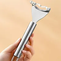 Easy to clean stainless steel corn-grain remover