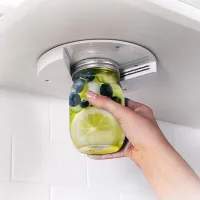 You open anything: Simple bottle opener and lid under locker