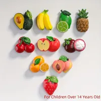 Merry fruit magnets for the fridge - creative supplement to the kitchen