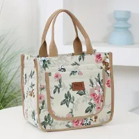 Practical bag with floral pattern - ideal for everyday wear