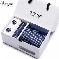 Luxury men's set Vangise | Tie, Handkerchief, Cufflinks