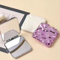 Modern mini pocket mirror in luxury design - more colours