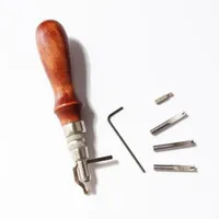 Sewing tool for leather articles 5 in 1