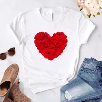 Tricou de vară pentru femei Heart