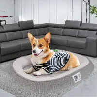 Comfortable soft bed for sleeping dogs, washable and stuffed