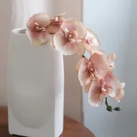 Umelé orchidey Phalaenopsis - váza dekorácie