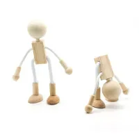 Drewniana ręcznie składana kreatywna zabawka dla dzieci w kształcie