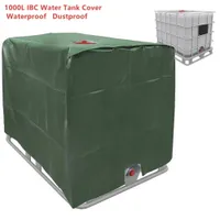 Outdoor cover for 1000L IBC tank - waterproof, dustproof and heat insulated cover for rain drums 260 / 260