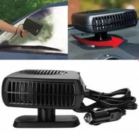 Portable car heater with fan