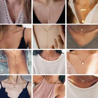 Collier délicat pour femme - différentes variantes