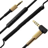 Connecting cable with microphone for Marshall Major II headphones