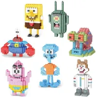 Creative children's kit of SpongeBob characters