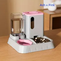 Automatic cat feeder 2v1 with bowl - Self-service dish for food for cats and dogs