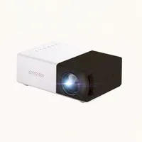 Transferable projector with 1080P support and 3000 lumens for better experience from movies, TV and game playing