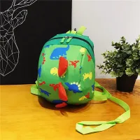 Dětský batoh s motivem kreslených postaviček a vodicí šňůrou