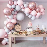 Krásne balónové girlandy na večierky a oslavy