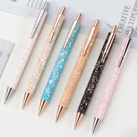 Luxury office pen with crystal glitter