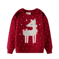 Children's cotton sweatshirt with cute prints