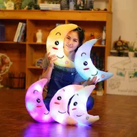 Jucărie de pluș luminoasă Lună Linus - diferite culori