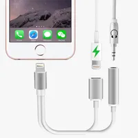 Adapter 2 in 1 for headphones and Lightning for iPhone