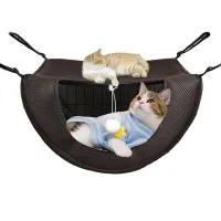 Dvojvrstvý měkký závěsný pelíšek do interiéru pro kočky a malá zvířata